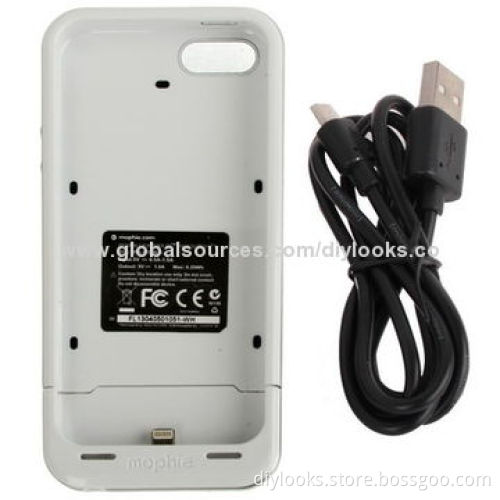 Rechargeable Power Bank Case for iPhone 5/5S